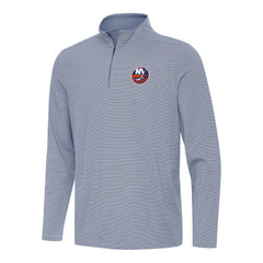 New York Islanders Antigua Twine Quarter-Zip Top - Navy | US 202254803