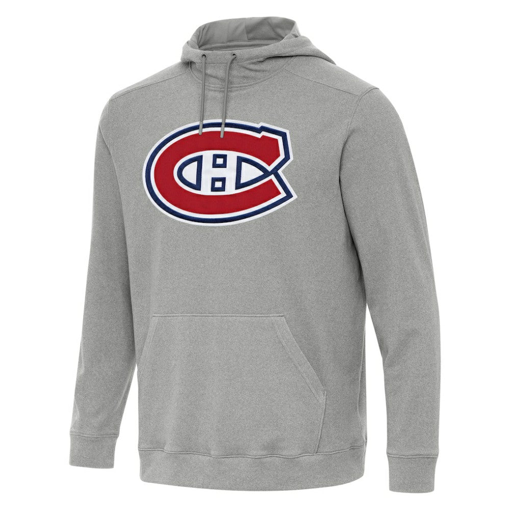 Montreal Canadiens Antigua Cloud Pullover Hoodie - Heather Gray | US 202255079