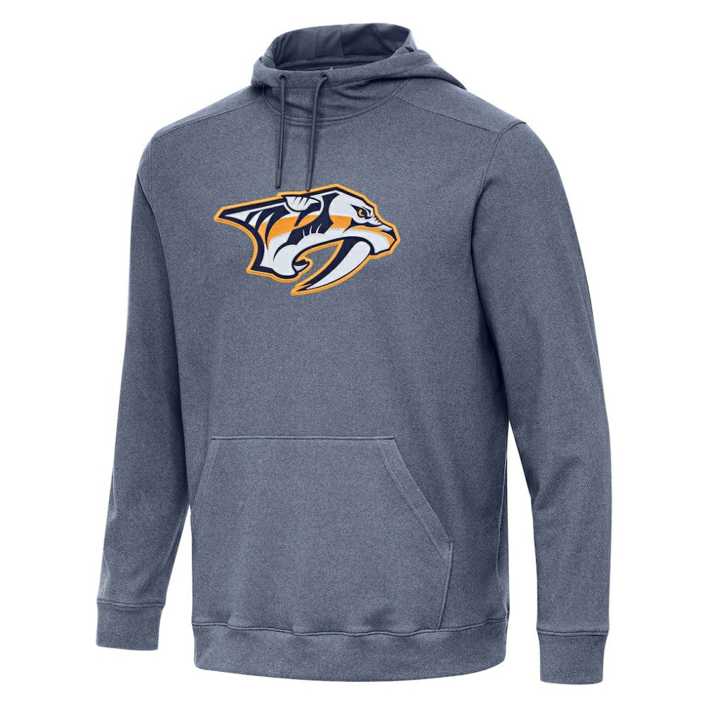 Nashville Predators Antigua Cloud Pullover Hoodie - Heather Navy | US 202255087