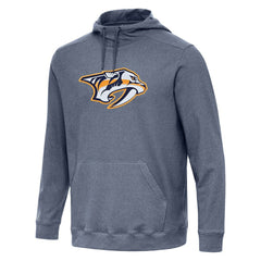Nashville Predators Antigua Cloud Pullover Hoodie - Heather Navy | US 202255087