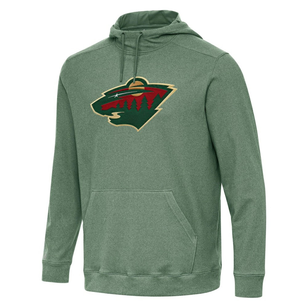 Minnesota Wild Antigua Cloud Pullover Hoodie - Hunter Green | US 202255099