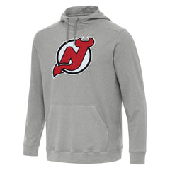 New Jersey Devils Antigua Cloud Pullover Hoodie - Heather Gray | US 202255108