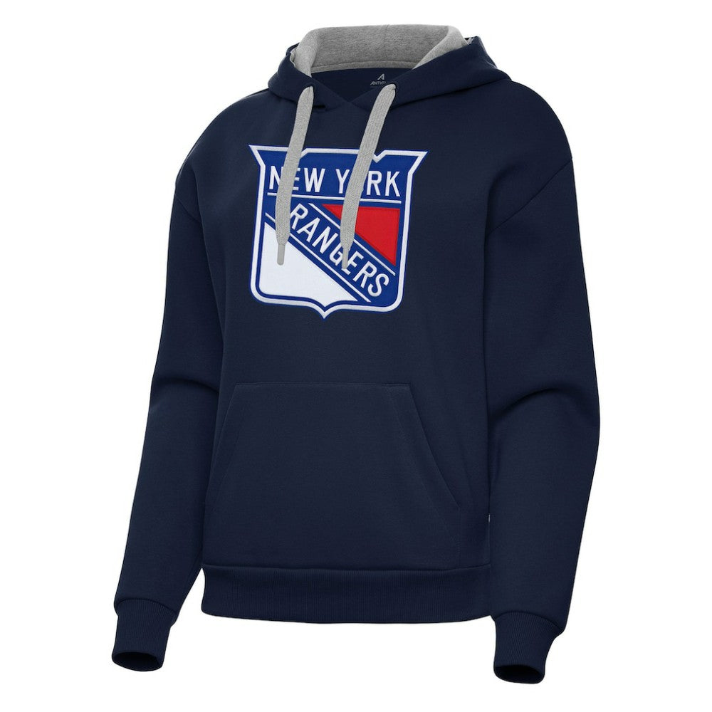 New York Rangers Antigua Women's Victory Pullover Hoodie - Navy | US 202256966