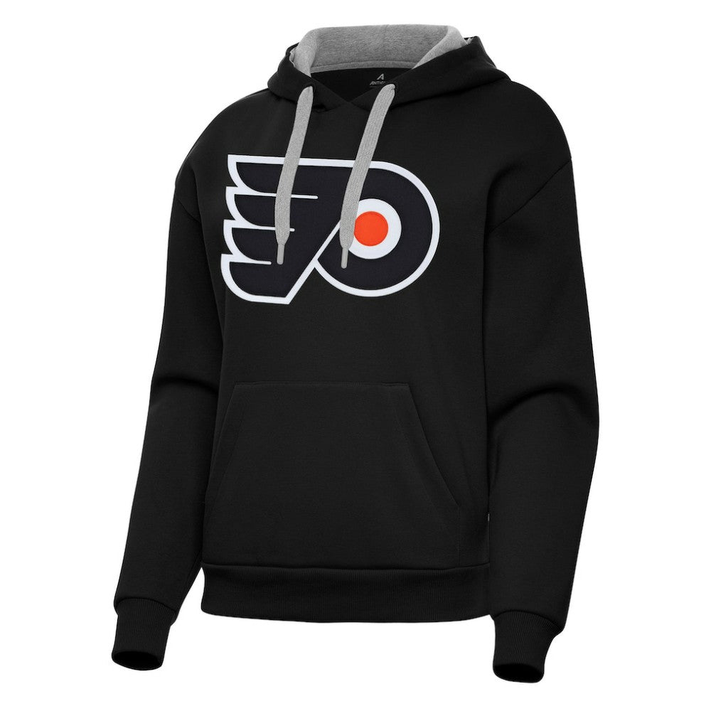 Philadelphia Flyers Antigua Women's Victory Pullover Hoodie - Black | US 202256971
