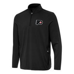 Philadelphia Flyers Antigua Perilous Quarter-Zip Sweatshirt - Black | US 202257537