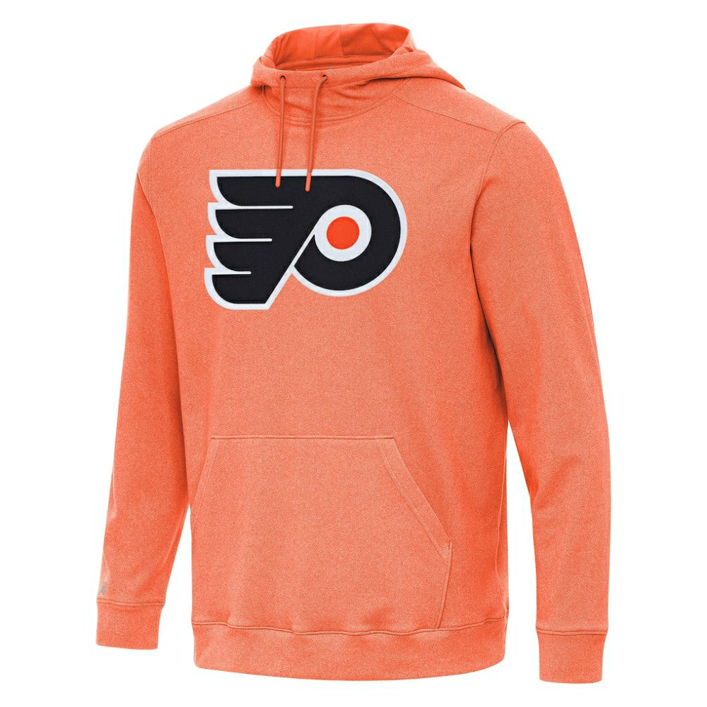Philadelphia Flyers Antigua Cloud Pullover Hoodie - Heather Orange | US 202258638