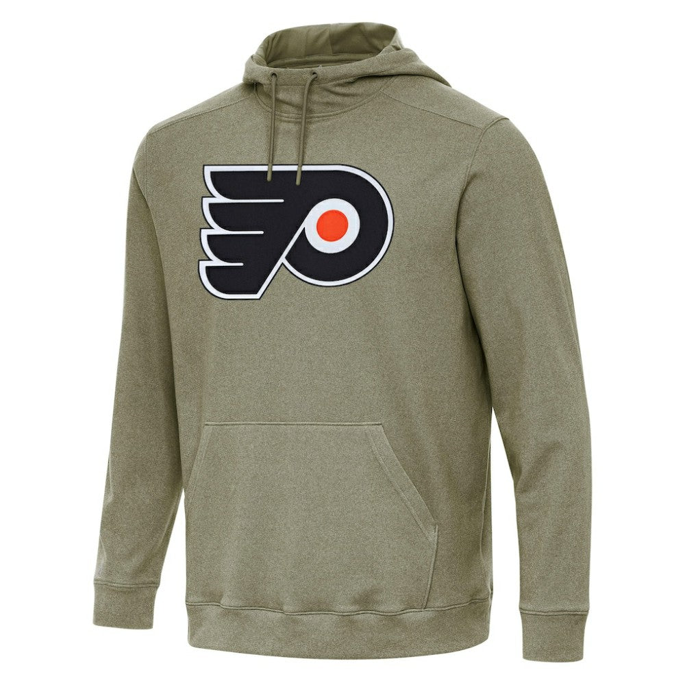 Philadelphia Flyers Antigua Cloud Pullover Hoodie - Olive | US 202258639
