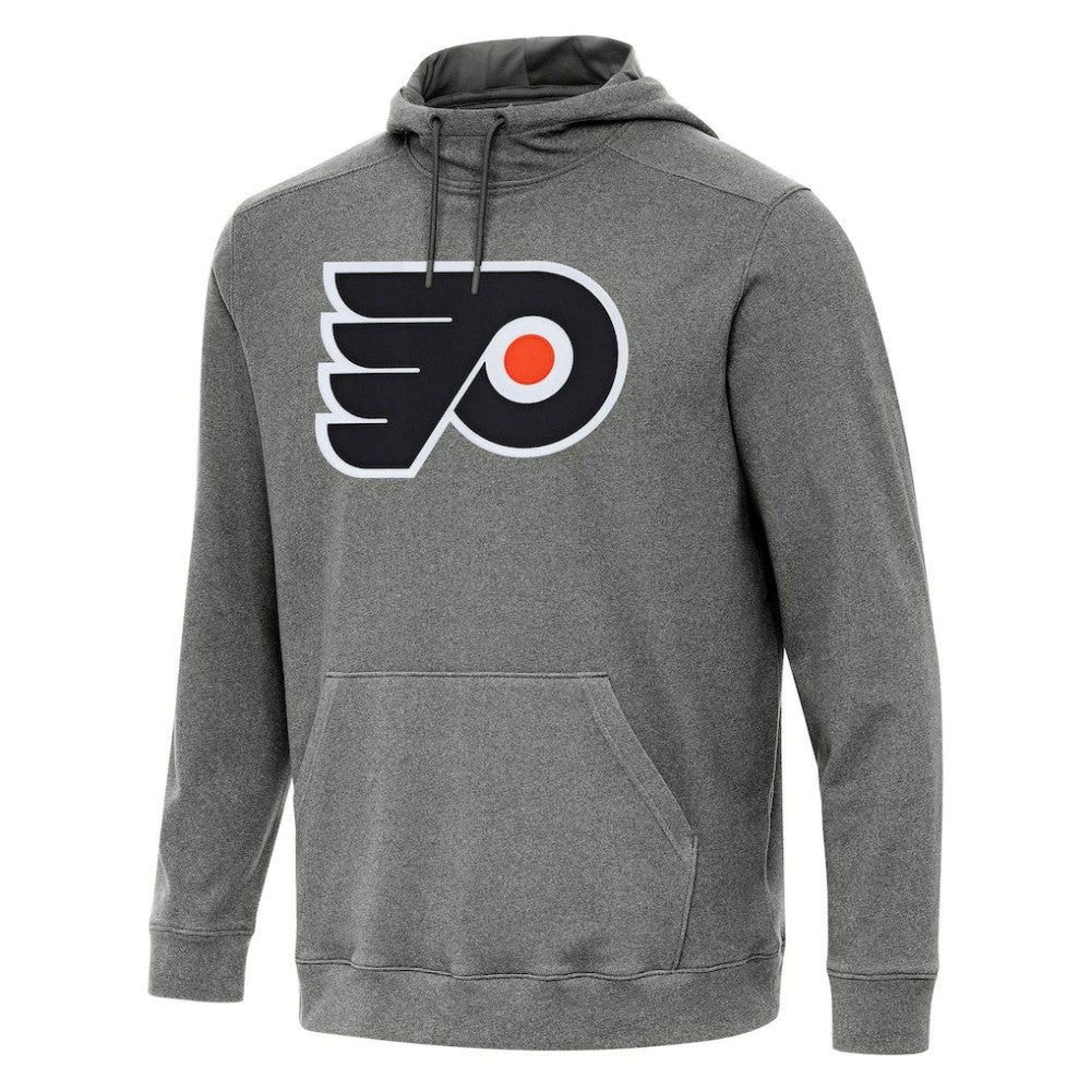 Philadelphia Flyers Antigua Cloud Pullover Hoodie - Heather Black | US 202258642