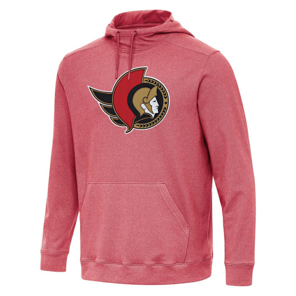 Ottawa Senators Antigua Cloud Pullover Hoodie - Heather Red | US 202258656