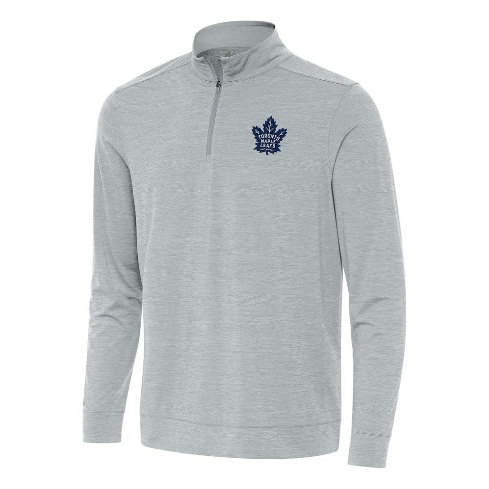Toronto Maple Leafs Antigua Bright Quarter-Zip Top - Heather Gray | US 202259104