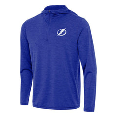 Tampa Bay Lightning Antigua Tidy Quarter-Zip Hoodie - Heather Royal | US 202259121
