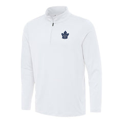 Toronto Maple Leafs Antigua Reprocess Quarter-Zip Top - White | US 202259624