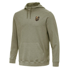 Vegas Golden Knights Antigua Cloud Pullover Hoodie - Olive | US 202259865