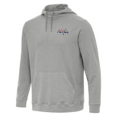 Washington Capitals Antigua Cloud Pullover Hoodie - Heather Gray | US 202259866