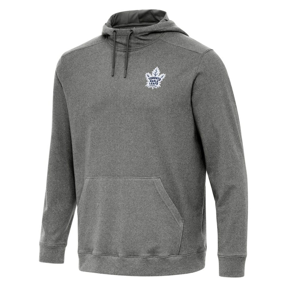 Toronto Maple Leafs Antigua Cloud Pullover Hoodie - Heather Black | US 202259880