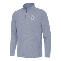Toronto Maple Leafs Antigua Twine Quarter-Zip Top - Navy | US 202260187