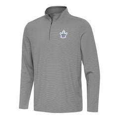 Toronto Maple Leafs Antigua Twine Quarter-Zip Top - Black | US 202260188