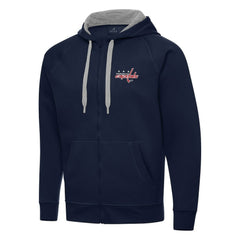 Washington Capitals Antigua Big & Tall Victory Full-Zip Hoodie - Navy | US 202260413