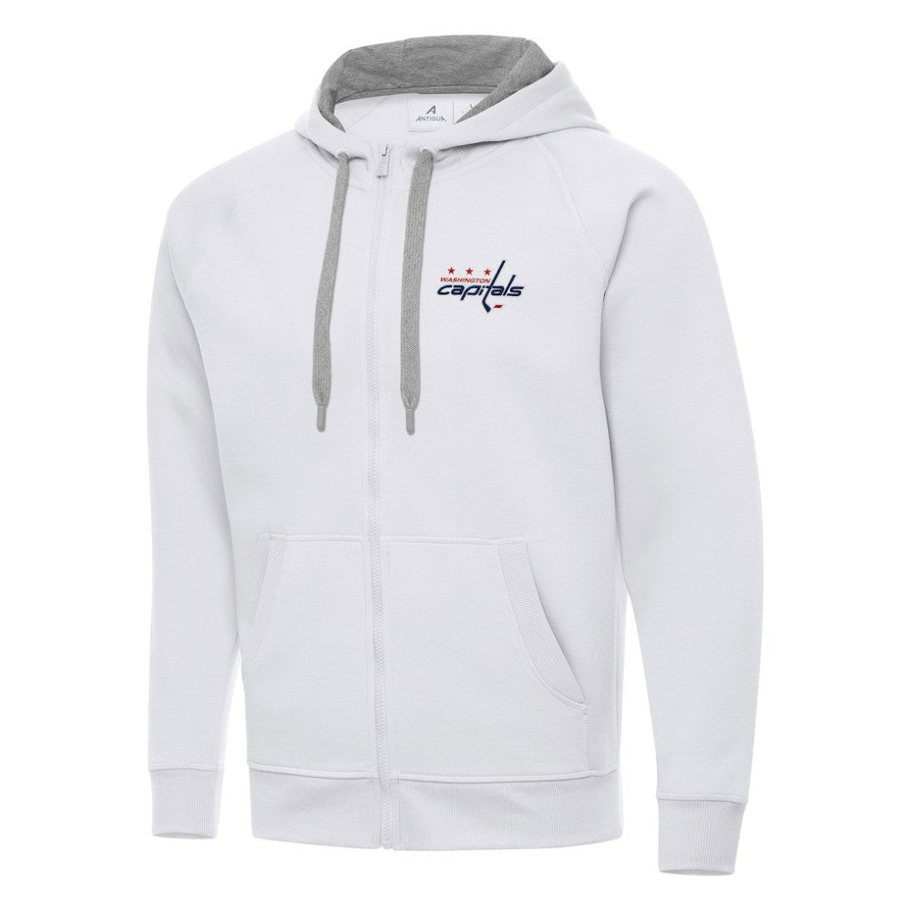 Washington Capitals Antigua Big & Tall Victory Full-Zip Hoodie - White | US 202260418