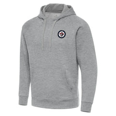 Winnipeg Jets Antigua Big & Tall Victory Pullover Hoodie - Heather Gray | US 202260445