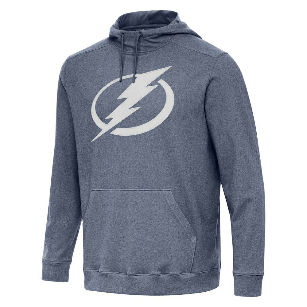 Tampa Bay Lightning Antigua Cloud Pullover Hoodie - Heather Navy | US 202260488