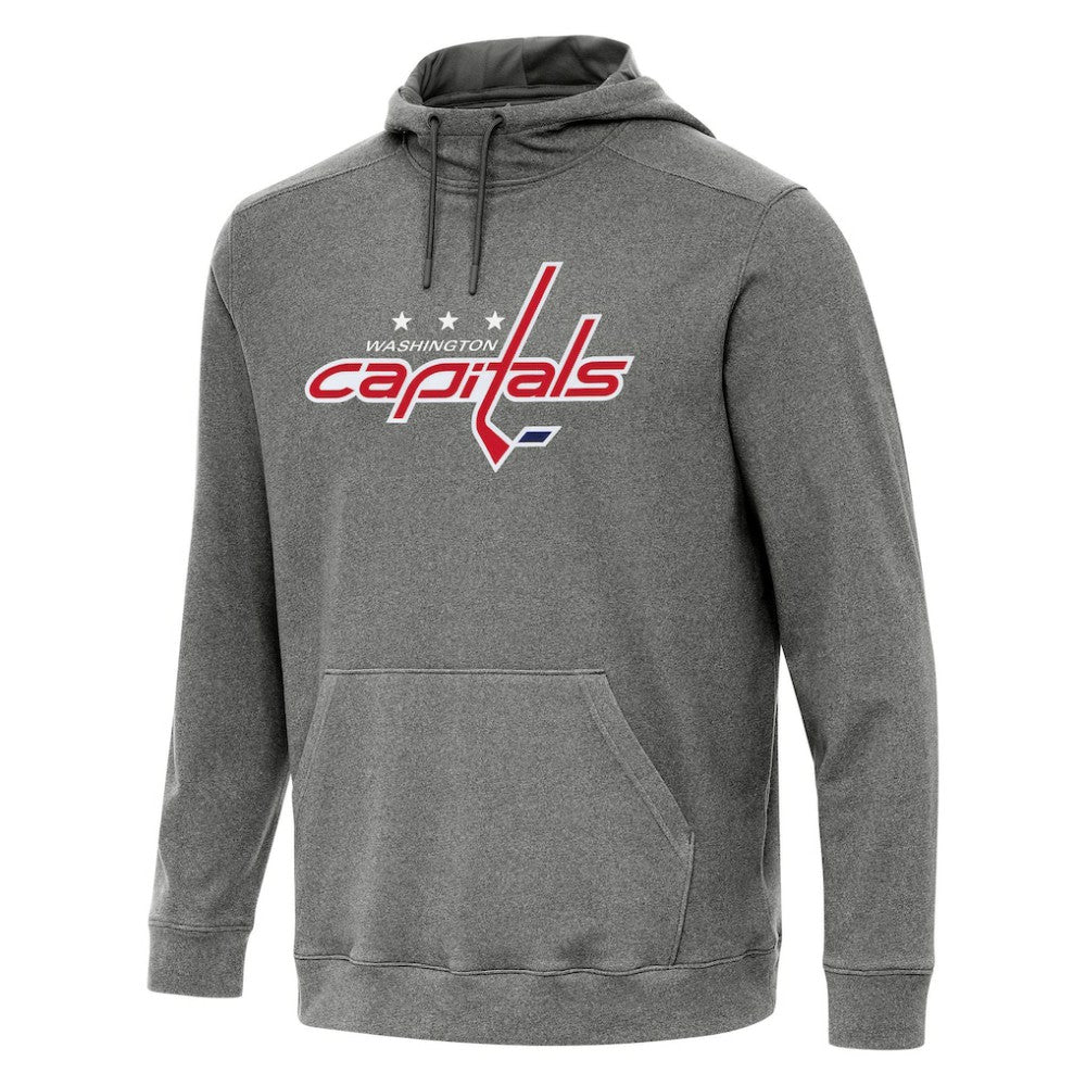 Washington Capitals Antigua Cloud Pullover Hoodie - Heather Black | US 202260505