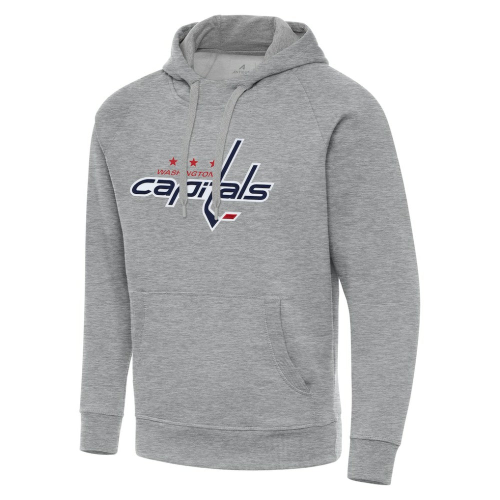 Washington Capitals Antigua Big & Tall Victory Pullover Hoodie - Heather Gray | US 202260585