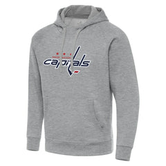 Washington Capitals Antigua Big & Tall Victory Pullover Hoodie - Heather Gray | US 202260585