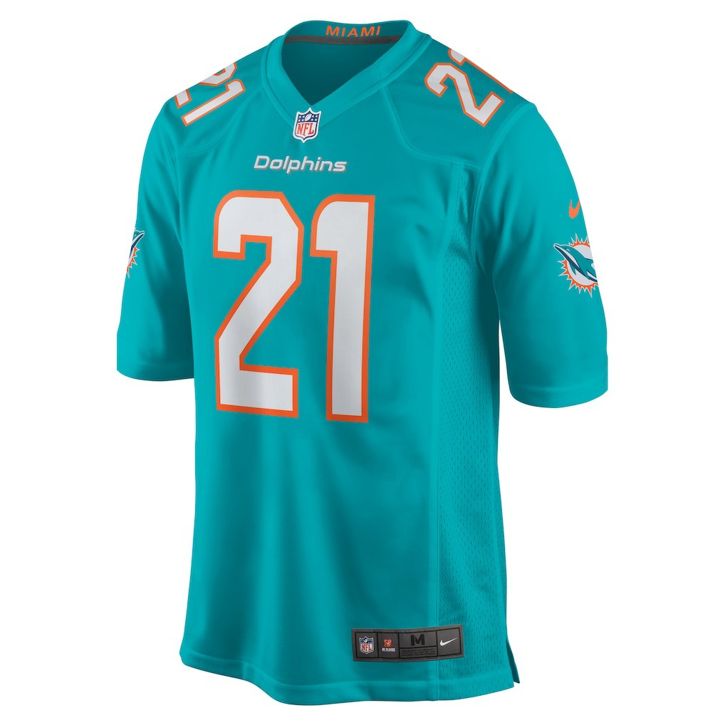 Jordan Poyer Miami Dolphins Game Jersey - Aqua Jerseys