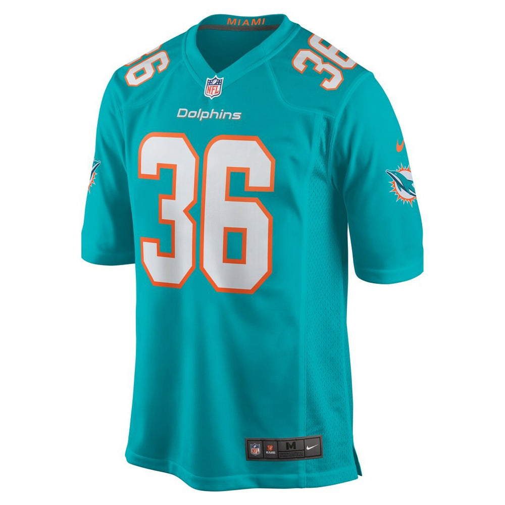 Storm Duck Miami Dolphins Game Jersey - Aqua Jerseys