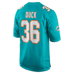 Storm Duck Miami Dolphins Game Jersey - Aqua Jerseys
