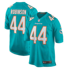 Chop Robinson Miami Dolphins Game Jersey - Aqua Jerseys