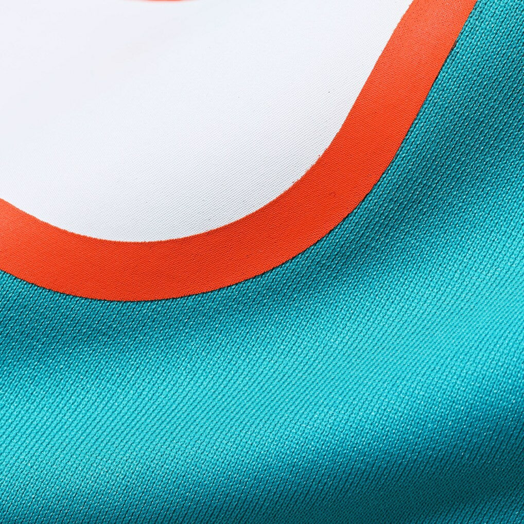 Aaron Brewer Miami Dolphins Game Jersey - Aqua Jerseys