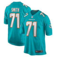 Kion Smith Miami Dolphins Game Jersey - Aqua Jerseys