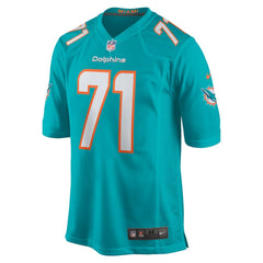 Kion Smith Miami Dolphins Game Jersey - Aqua Jerseys