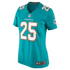 Jaylen Wright Miami Dolphins Women's Game Jersey - Aqua Jerseys
