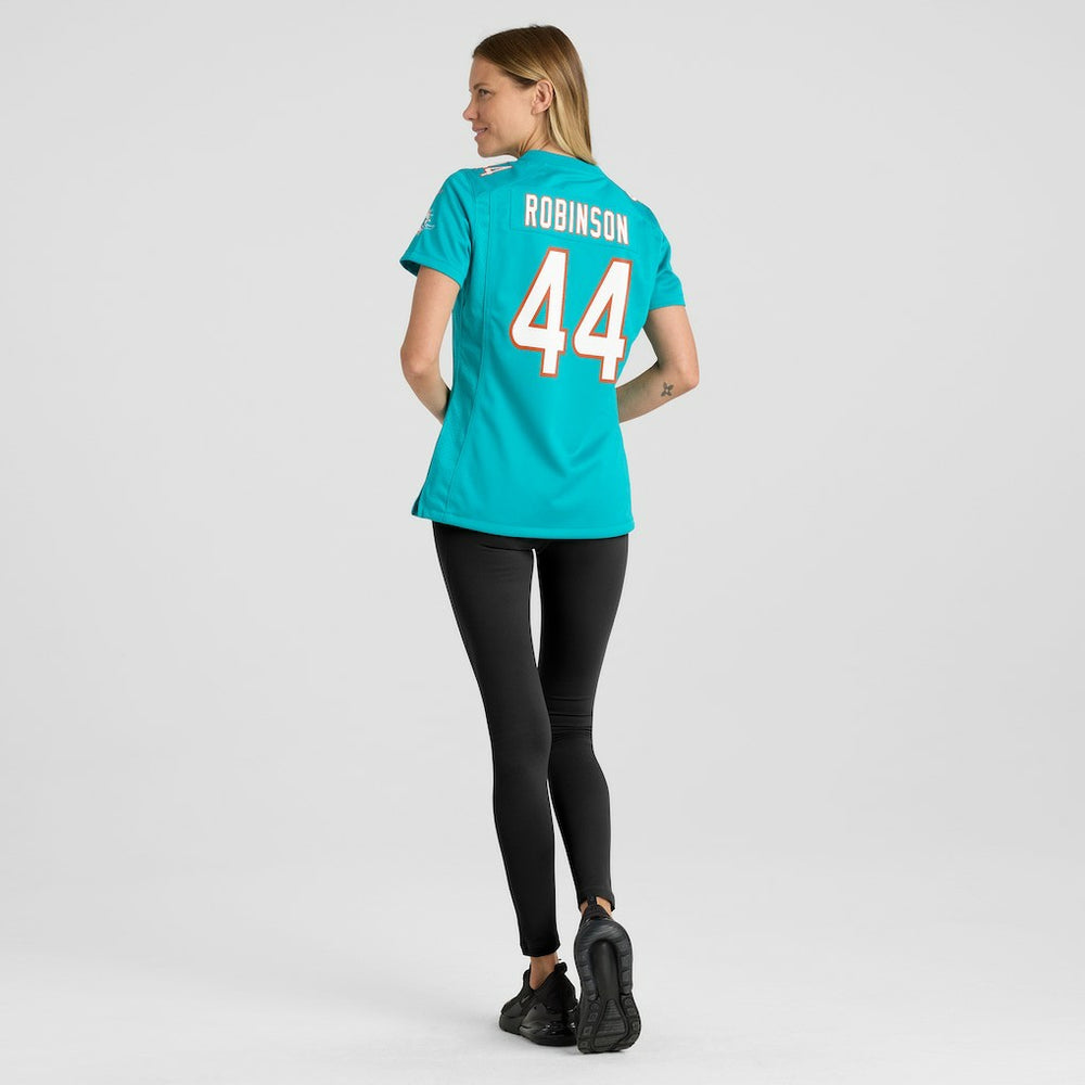 Chop Robinson Miami Dolphins Women's Game Jersey - Aqua Jerseys