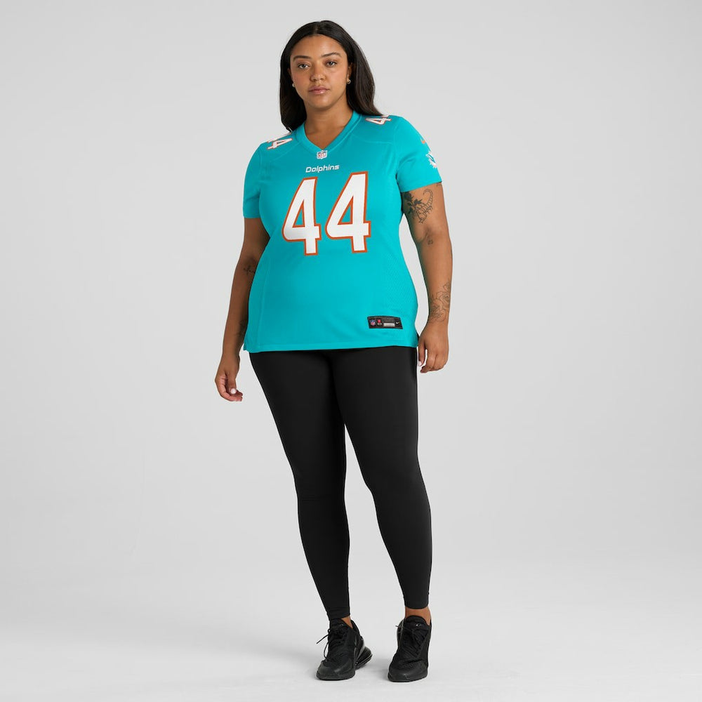 Chop Robinson Miami Dolphins Women's Game Jersey - Aqua Jerseys