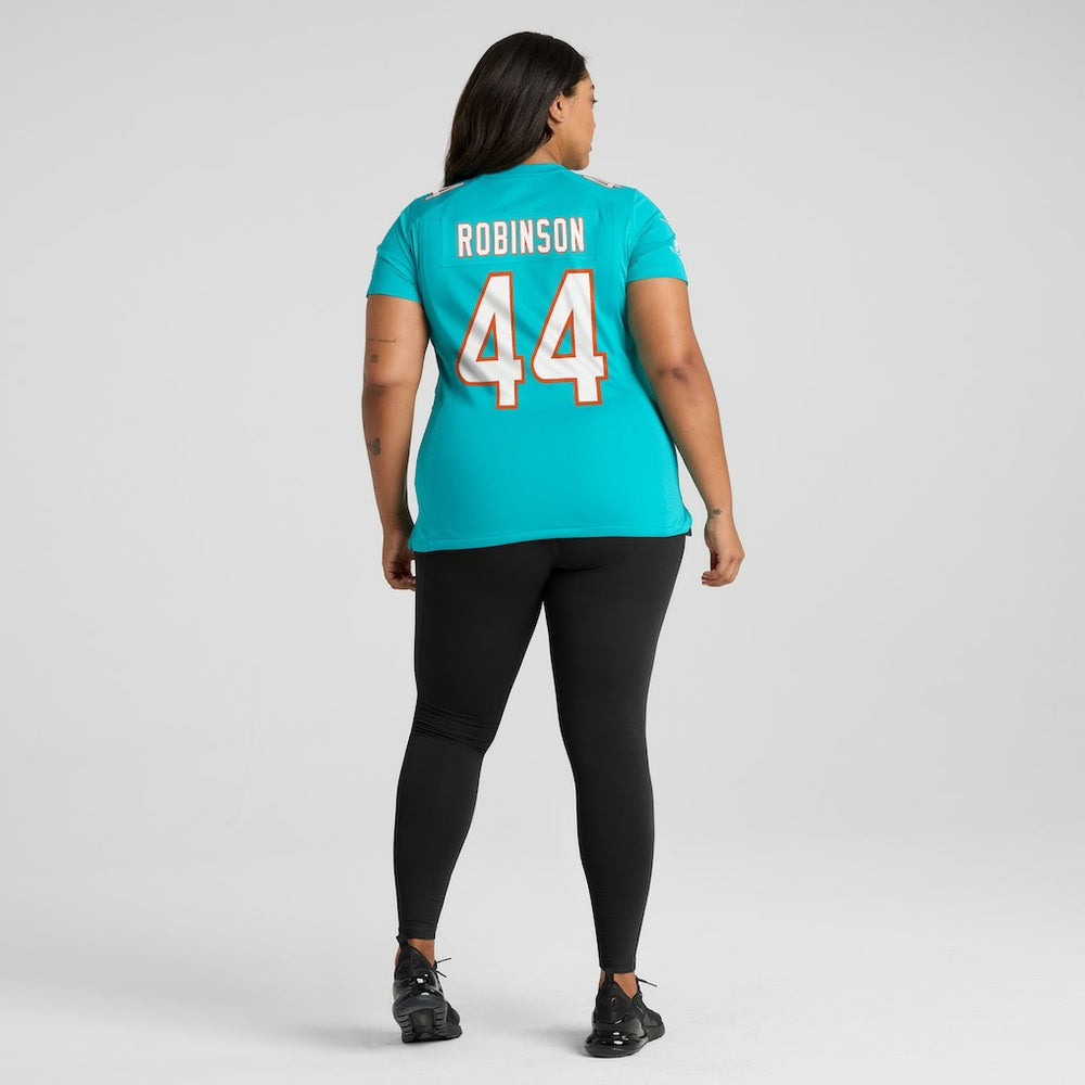 Chop Robinson Miami Dolphins Women's Game Jersey - Aqua Jerseys