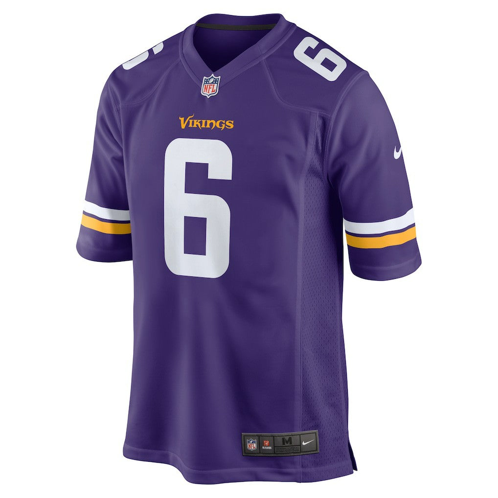 Brian Asamoah II Minnesota Vikings Game Jersey - Purple Jerseys