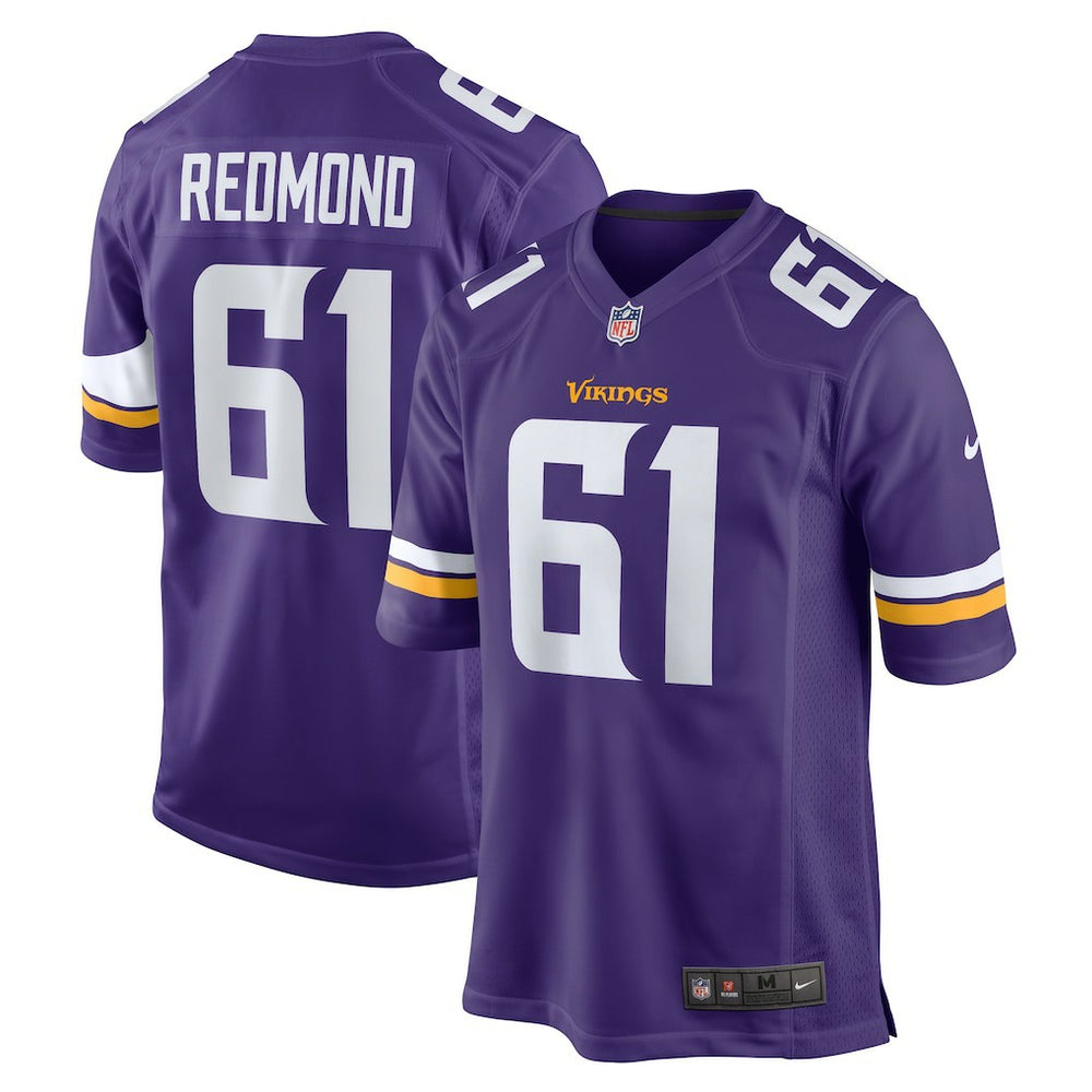 Jalen Redmond Minnesota Vikings Game Jersey - Purple Jerseys