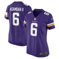 Brian Asamoah II Minnesota Vikings Women's Game Jersey - Purple Jerseys