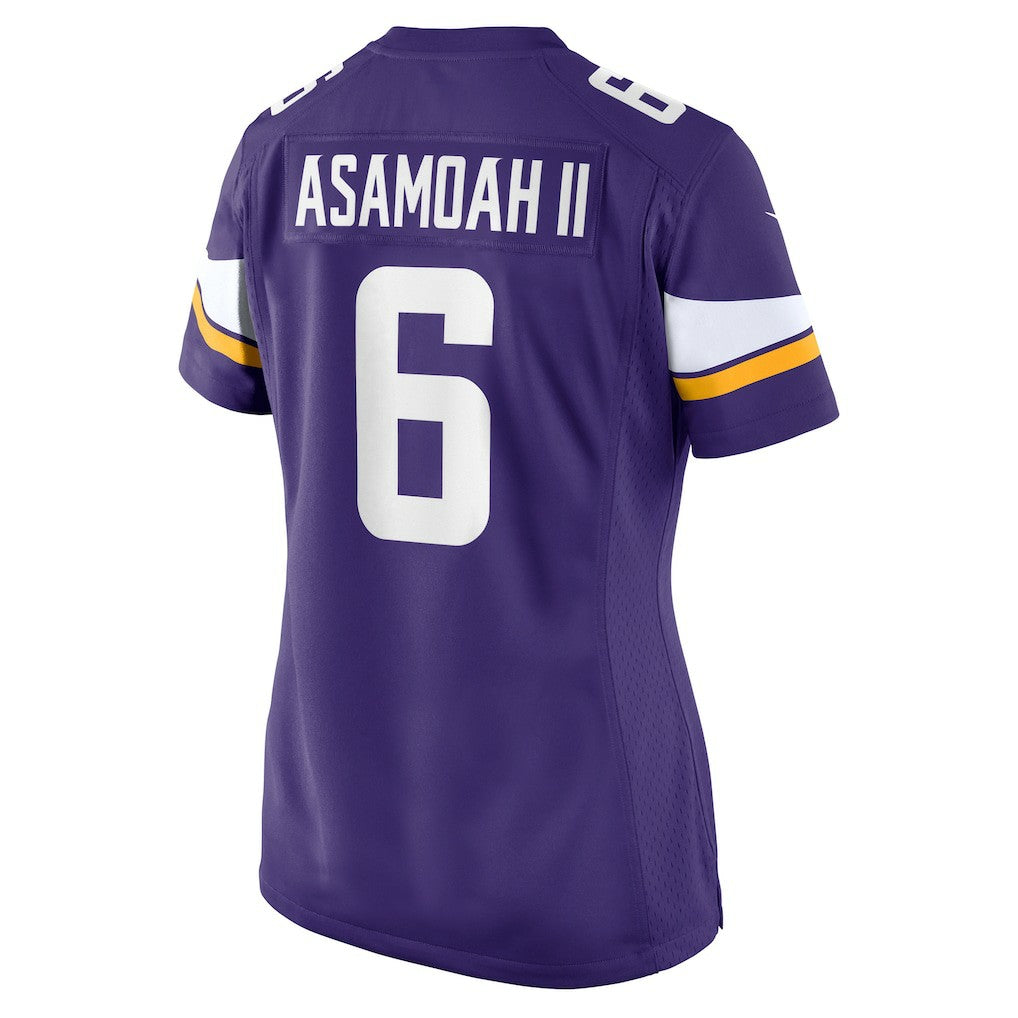 Brian Asamoah II Minnesota Vikings Women's Game Jersey - Purple Jerseys