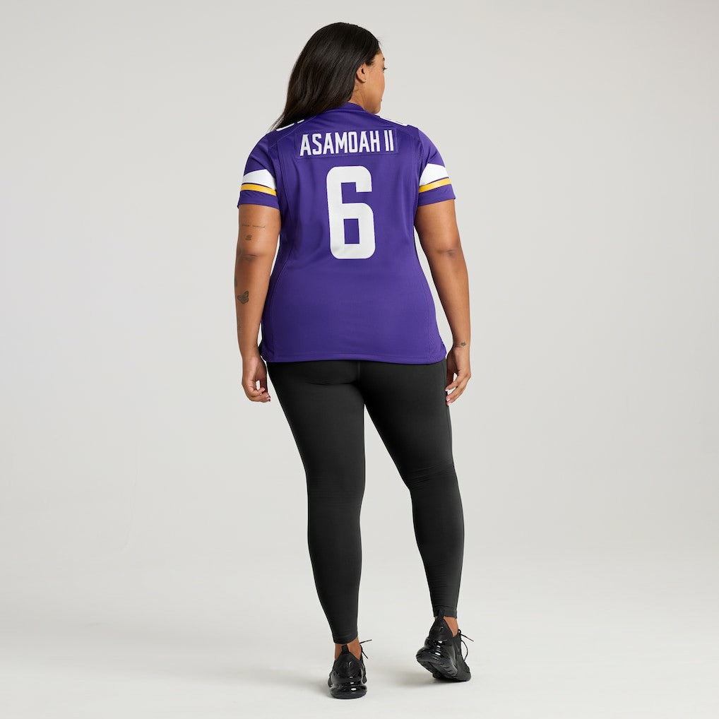 Brian Asamoah II Minnesota Vikings Women's Game Jersey - Purple Jerseys