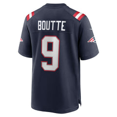 Kayshon Boutte New England Patriots Game Jersey - Navy Jerseys