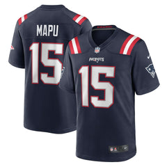 Marte Mapu New England Patriots Game Jersey - Navy Jerseys