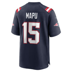 Marte Mapu New England Patriots Game Jersey - Navy Jerseys