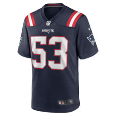 Christian Elliss New England Patriots Game Jersey - Navy Jerseys
