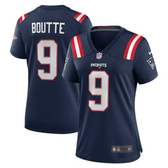 Kayshon Boutte New England Patriots Women's Game Jersey - Navy Jerseys