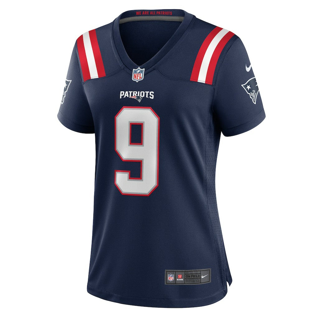 Kayshon Boutte New England Patriots Women's Game Jersey - Navy Jerseys